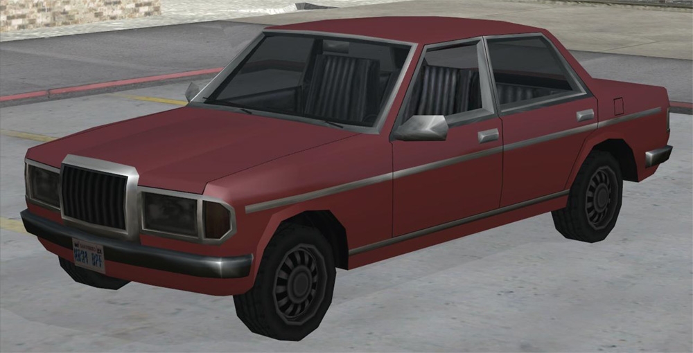 4 Door Cars Grand Theft Auto San Andreas Vehicles Gta San