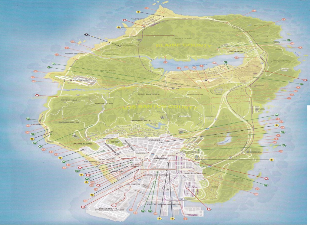 Random Events Map Location - Grand Theft Auto V Locations, GTA V, GTA 5 -  Wiki Guide | Gamewise