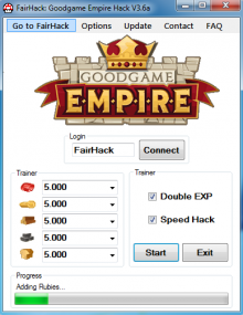 goodgame empire cheats