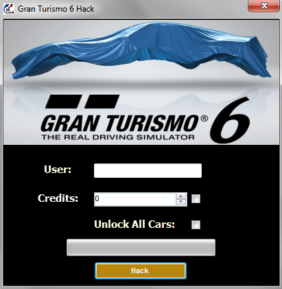 Gran Turismo 6 Hack Online Add Credits (Cr.),Unlock All Cars,Unlock All Races here