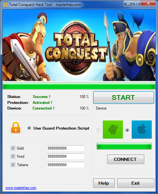 total conquest gameloft tips
