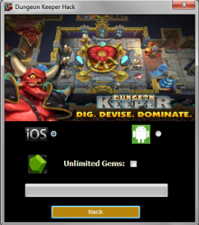 dungeon keeper android hack