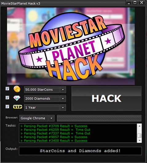 Moviestarplanet hack a user